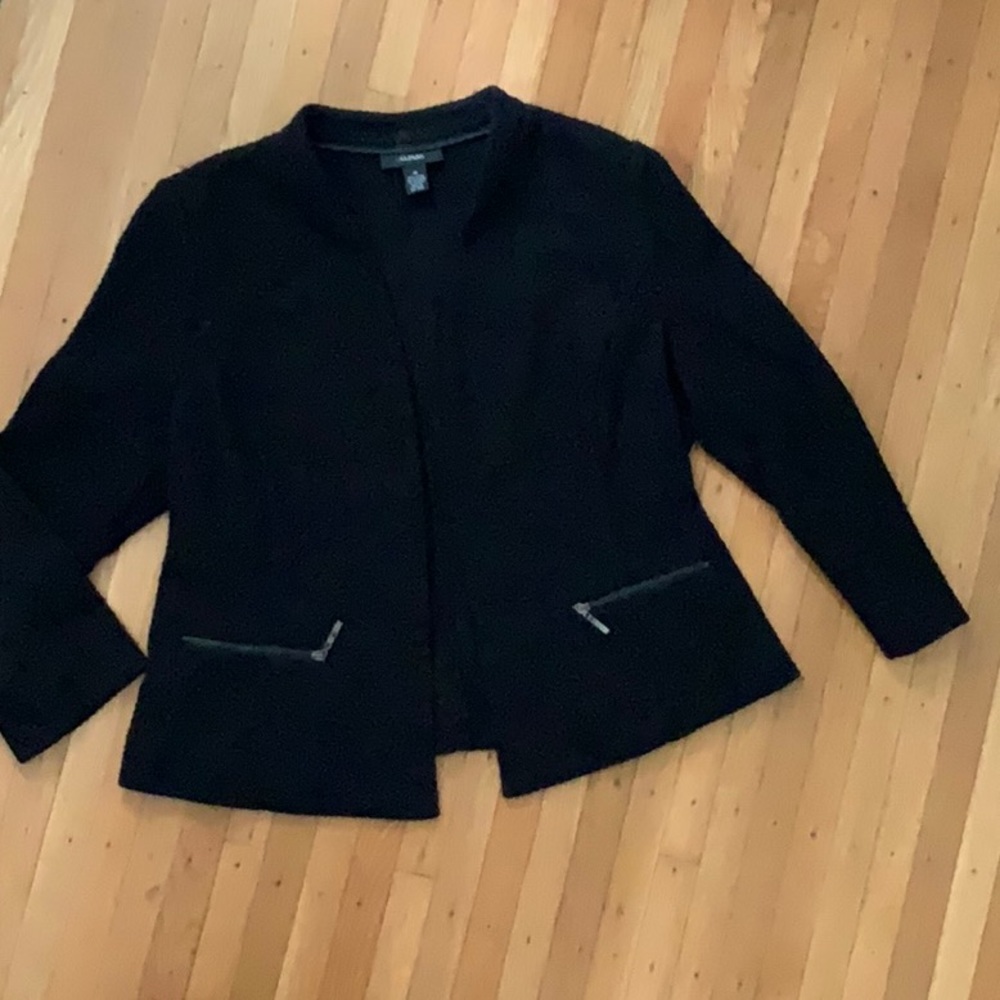 Slightly Cropped Black Blazer/ Jacket